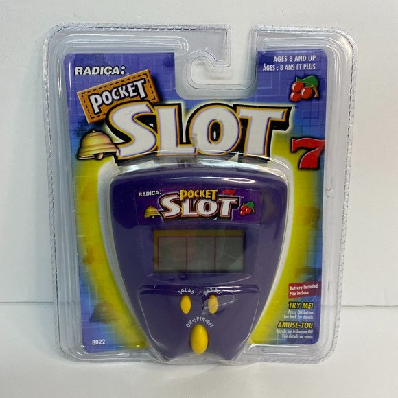 Vintage 1999 Radica Pocket Slot Electronic Handheld Portable Game - Picture 1 of 3